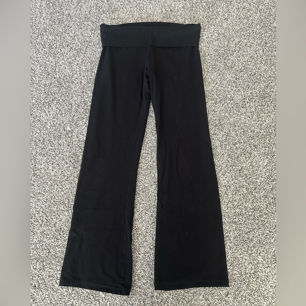 Victoria's Secret Cotton Fold Over Flare Legging